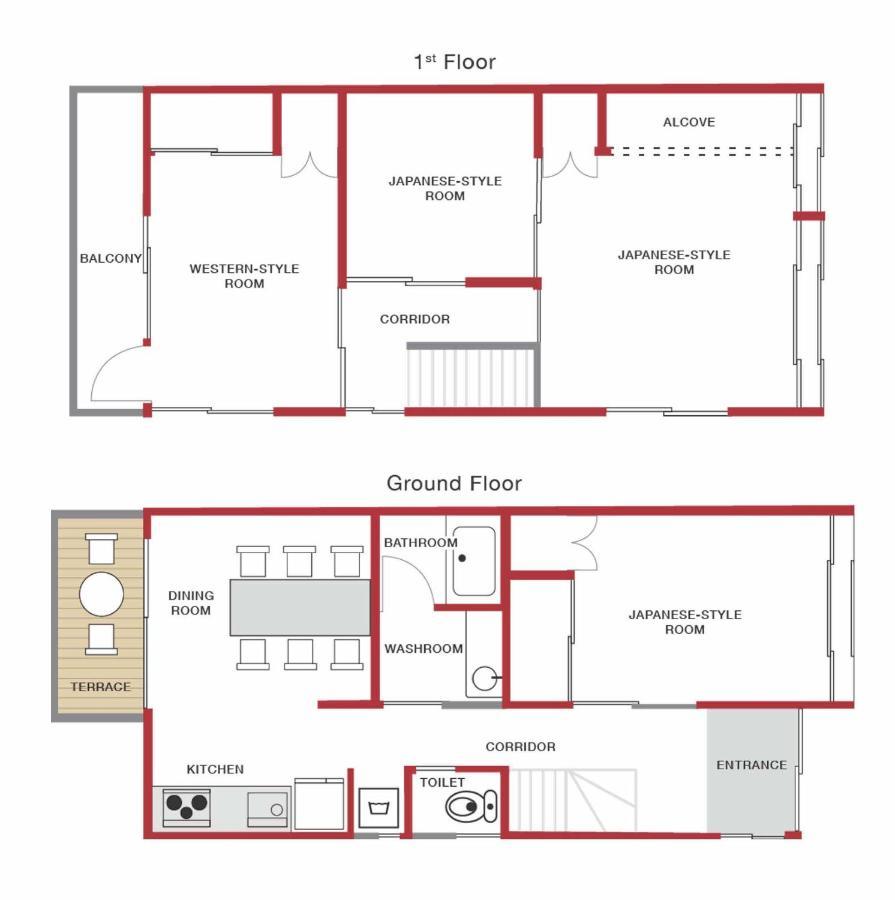 다카야마 Hida House 빌라 외부 사진